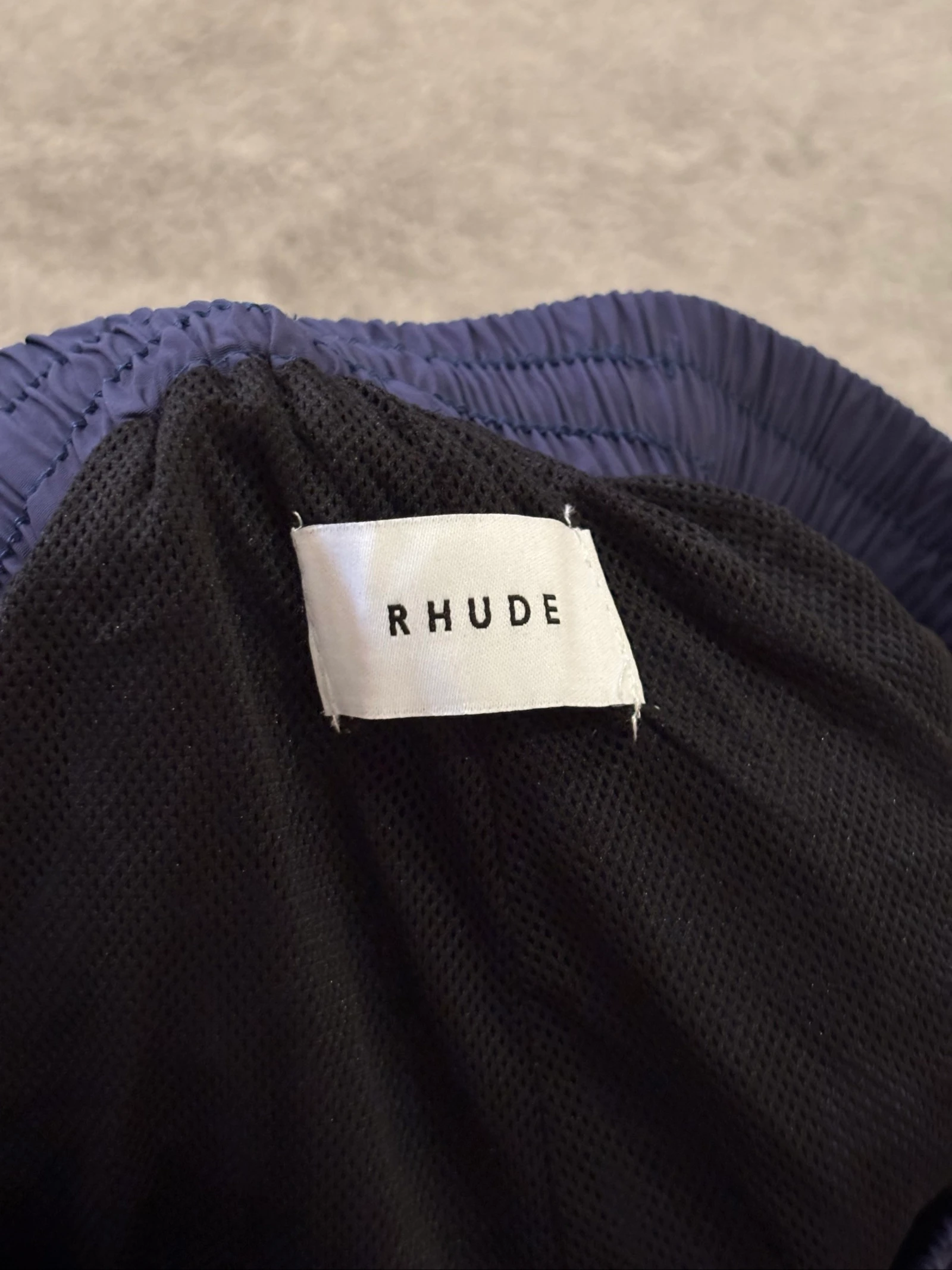 Dark blue Rhude shorts – photo 4
